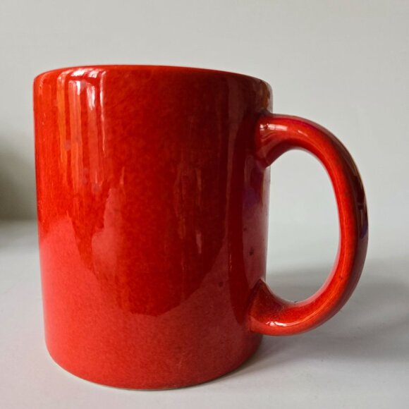 Waechtersbach West Germany Red Ceramic Coffee Mug Tea Cup - Picture 7 of 16